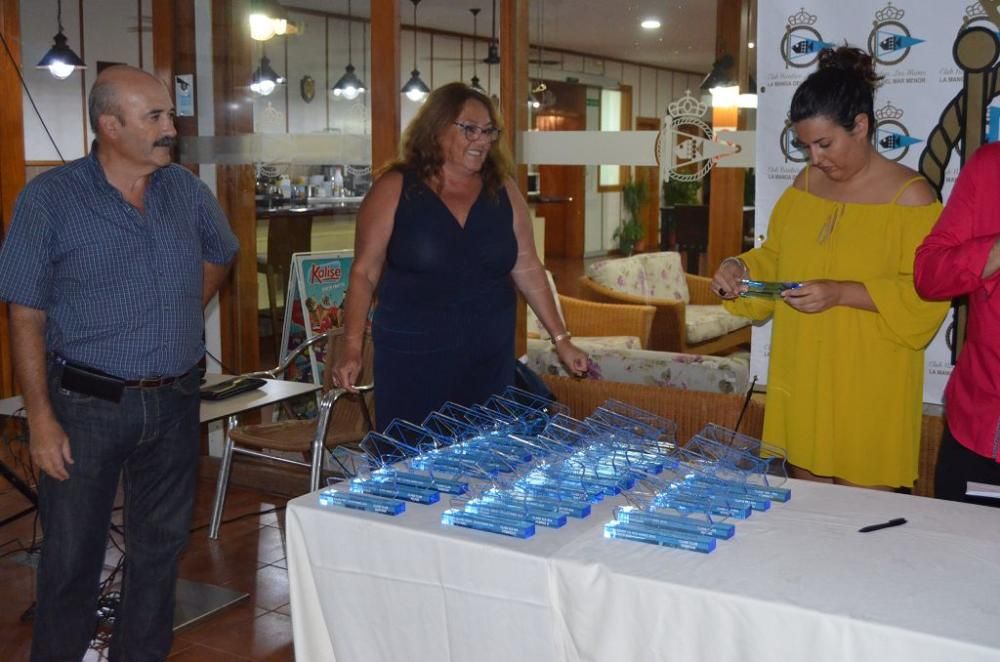 Entrega de premios en el Club Naútico