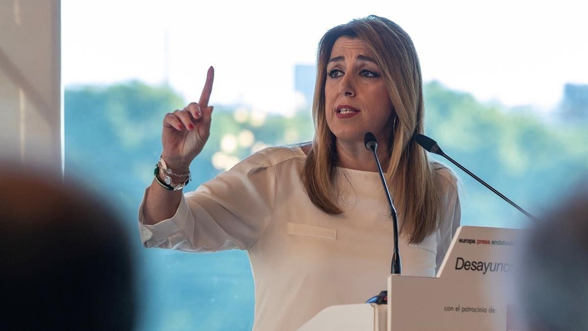 Susana Díaz, presidenta de la Junta de Andalucía.