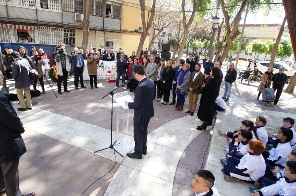 En recuerdo a las víctimas del terrorismo Murcia