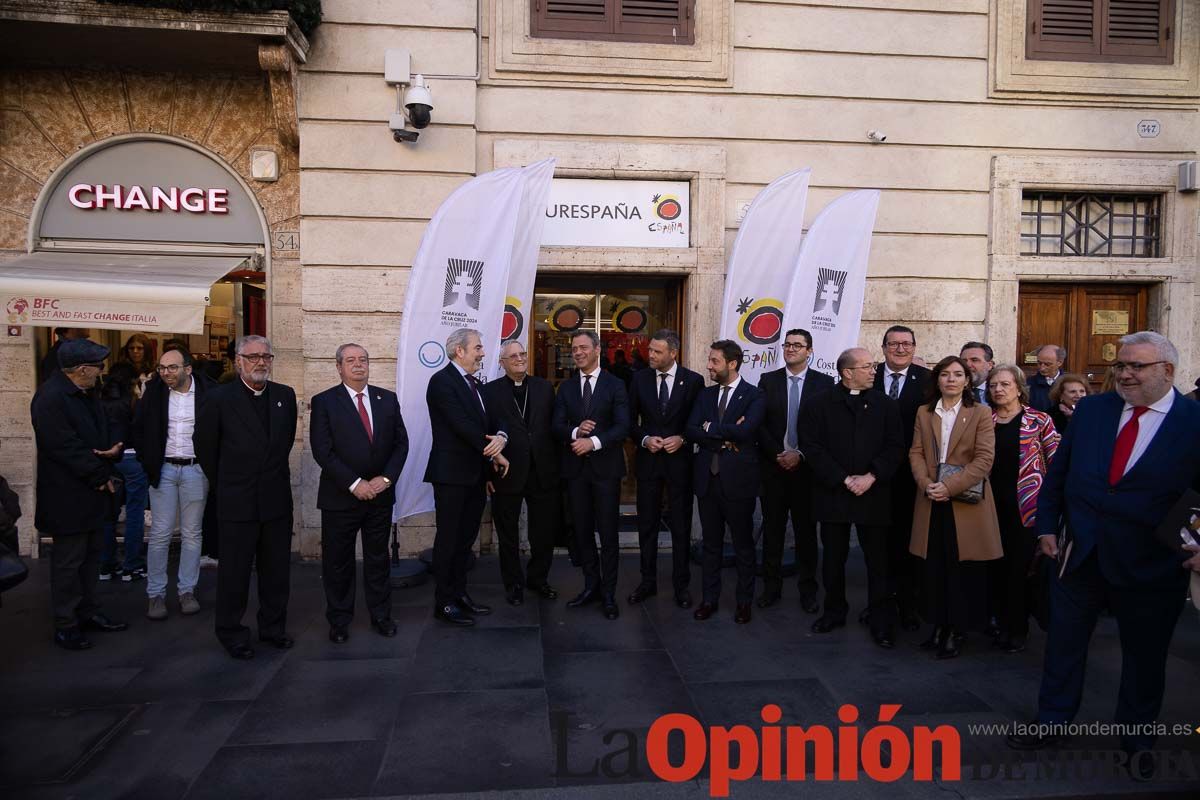 Así se ha vivido la presentación del Año Jubilar de Caravaca en Roma