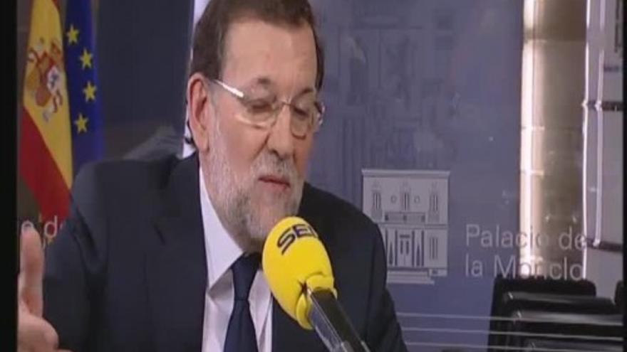 Rajoy: &quot;Quiero que gane el Madrid&quot;