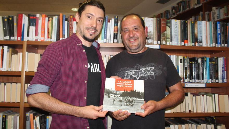 Carles Chacón i Jordi González, autors del llibre.