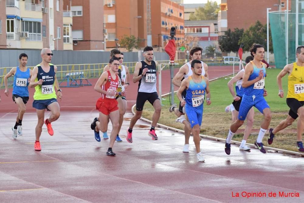 Control federativo de atletismo en Cartagena