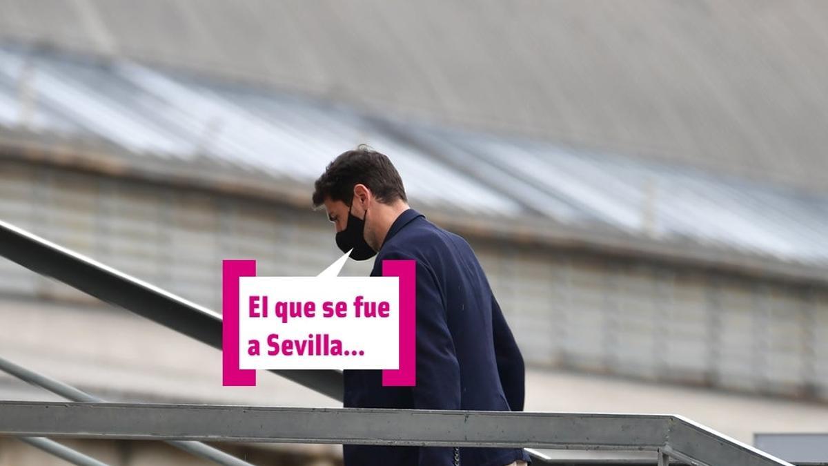 Iker Casillas con maleta