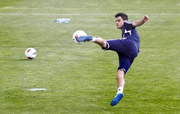 Imágenes del entrenamiento del Real Zaragoza