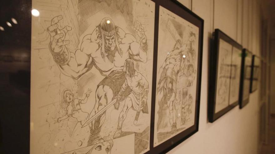 Exposición sobre &quot;Conan&quot; en la Casa de Cultura