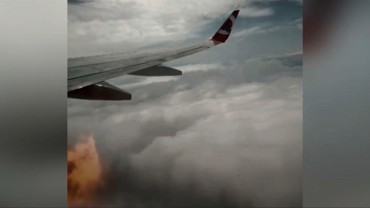 El motor de un avión explota en pleno vuelo en Brasil