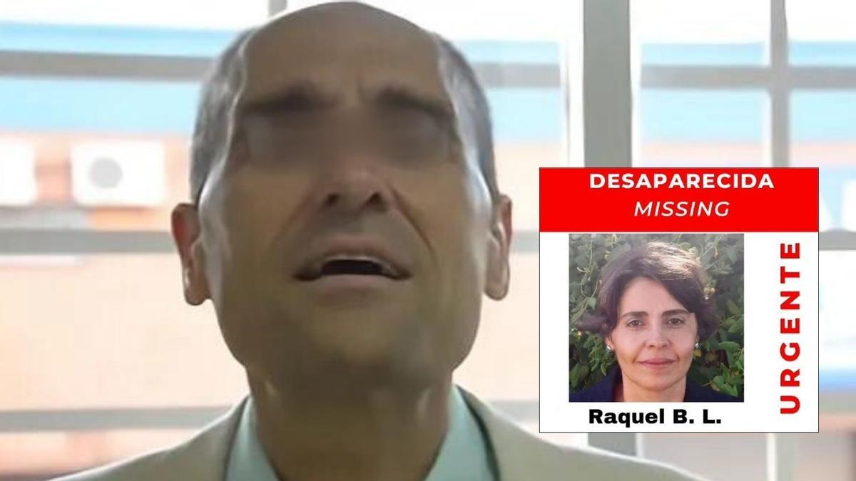 Imagen de César o Ramaathis Mam, en prisión tras la muerte de su mujer, Raquel (derecha).