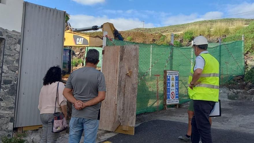 Construcción de la estación de bombeo de Golete, en Güímar. | | E.D.