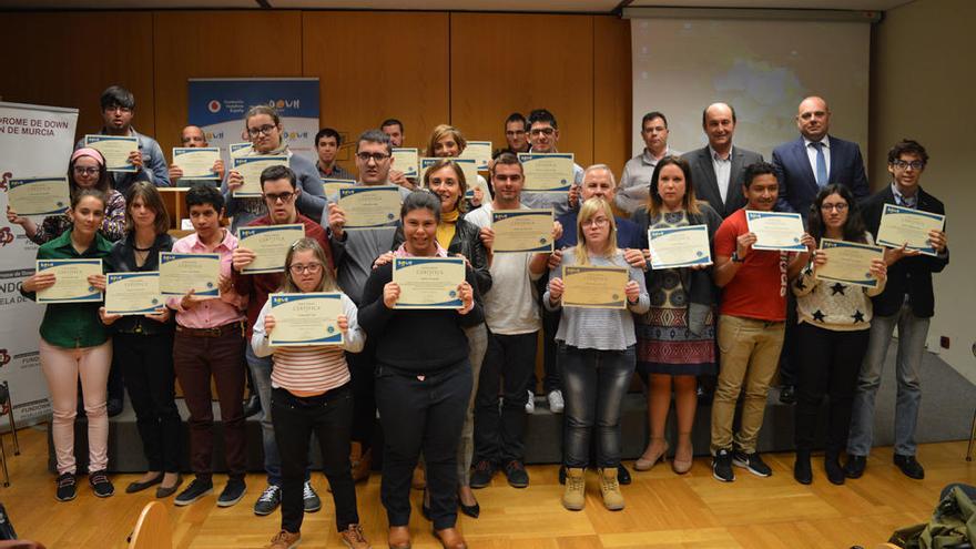 Alumnos con síndrome de Down, listos para el mundo laboral