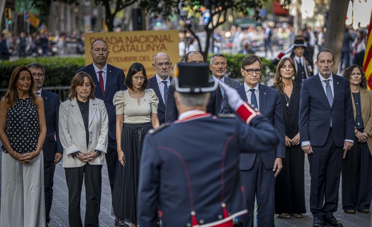 La Diada recupera el ‘Catalunya, un sol poble’ i reivindica la convivència