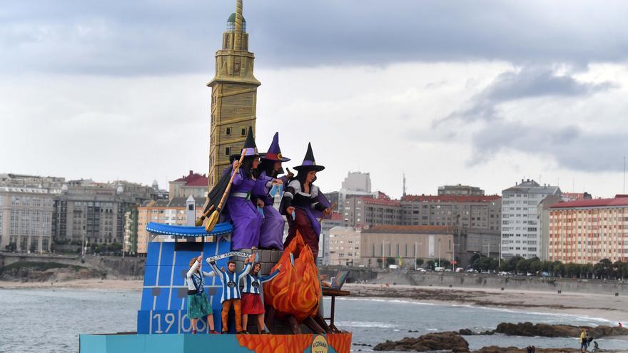 ¿Quién arderá en la falla de San Juan de A Coruña 2022?