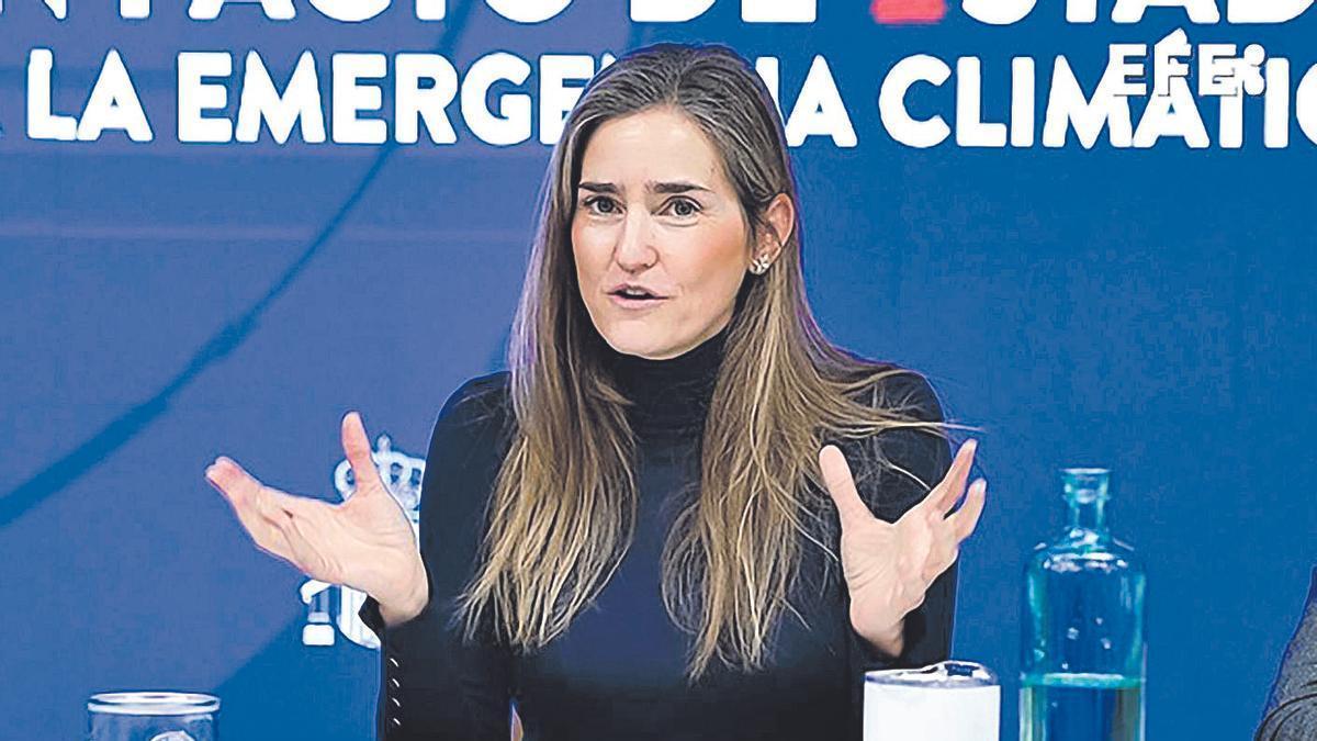 Sara Aagesen, ministra para la Transición Ecológica y el Reto Demográfico.