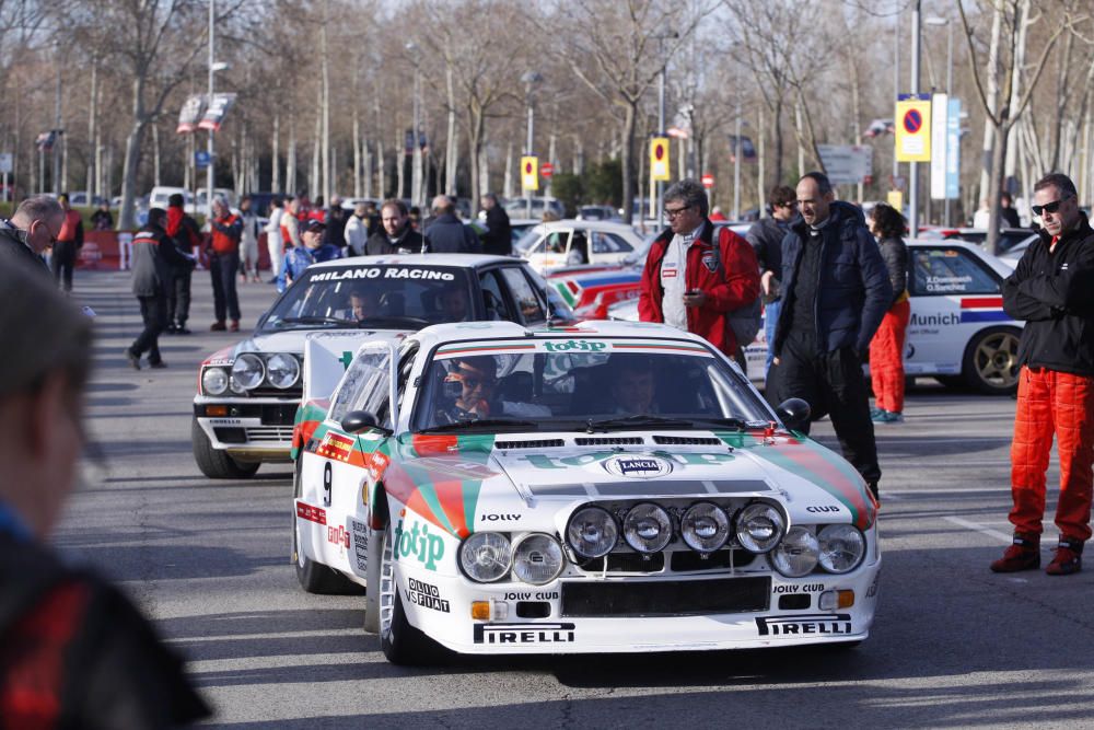 Espectaculars cotxes al Rally Costa Brava