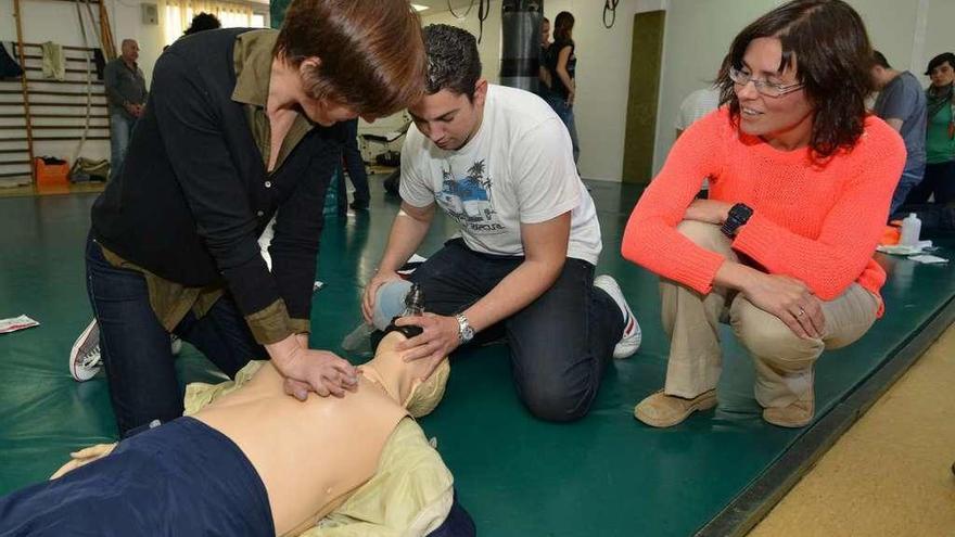 Técnicas de reanimación cardiopulmonar. // G. Santos