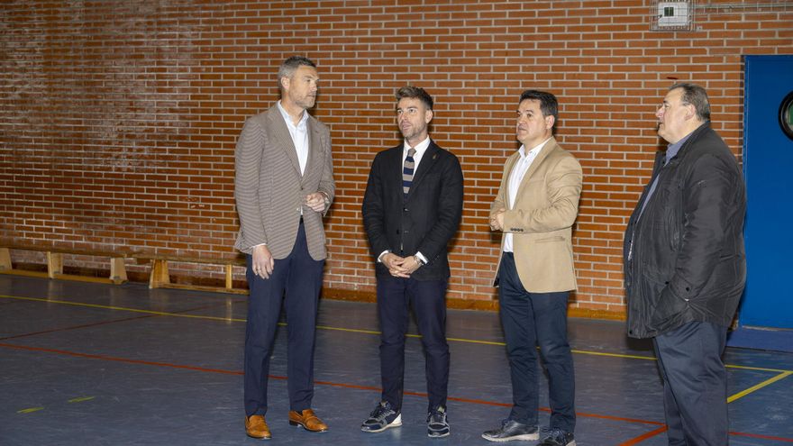El pabellón deportivo Jorge Bera de Caravaca se moderniza y hace más accesibles sus instalaciones