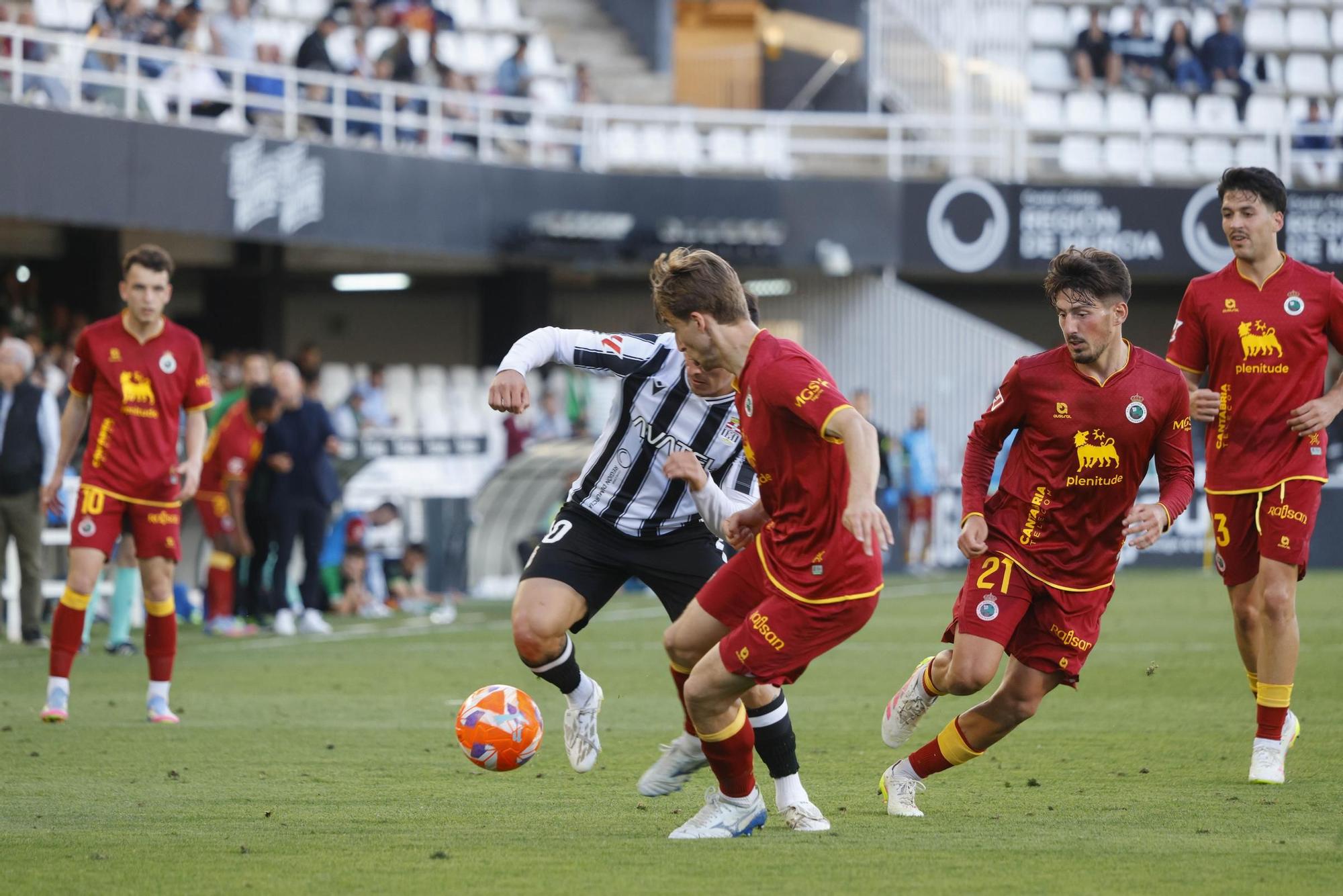 La victoria del FC Cartagena ante el Racing, en imágenes