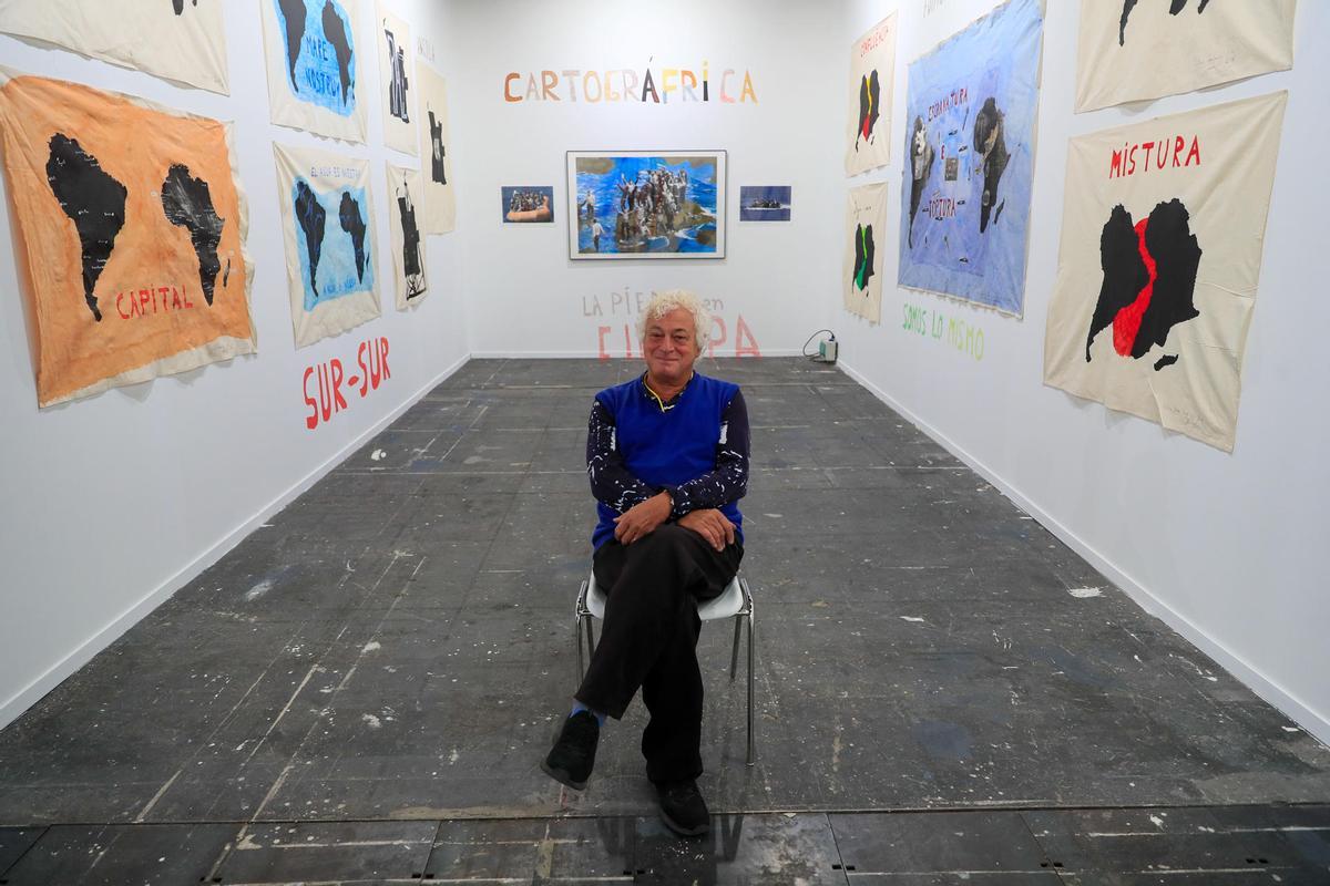 El argentino Marcelo Brodsky y su arte político se presentan en la Feria Internacional de Arte Contemporáneo de Madrid (ARCO) con una propuesta en la que el artista quiere profundizar el diálogo entre África y América Latina.