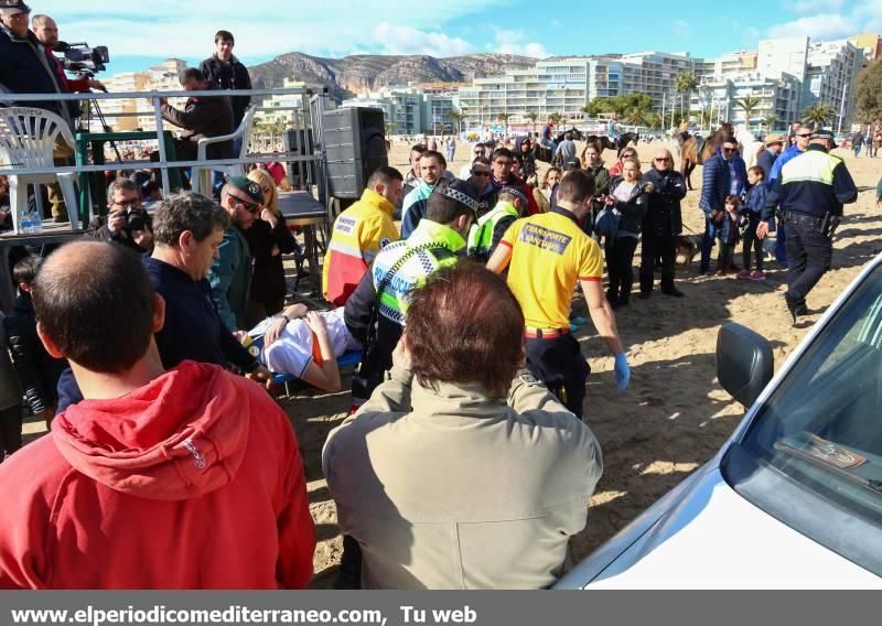 La playa de la Concha de Orpesa es un hipódromo por un día