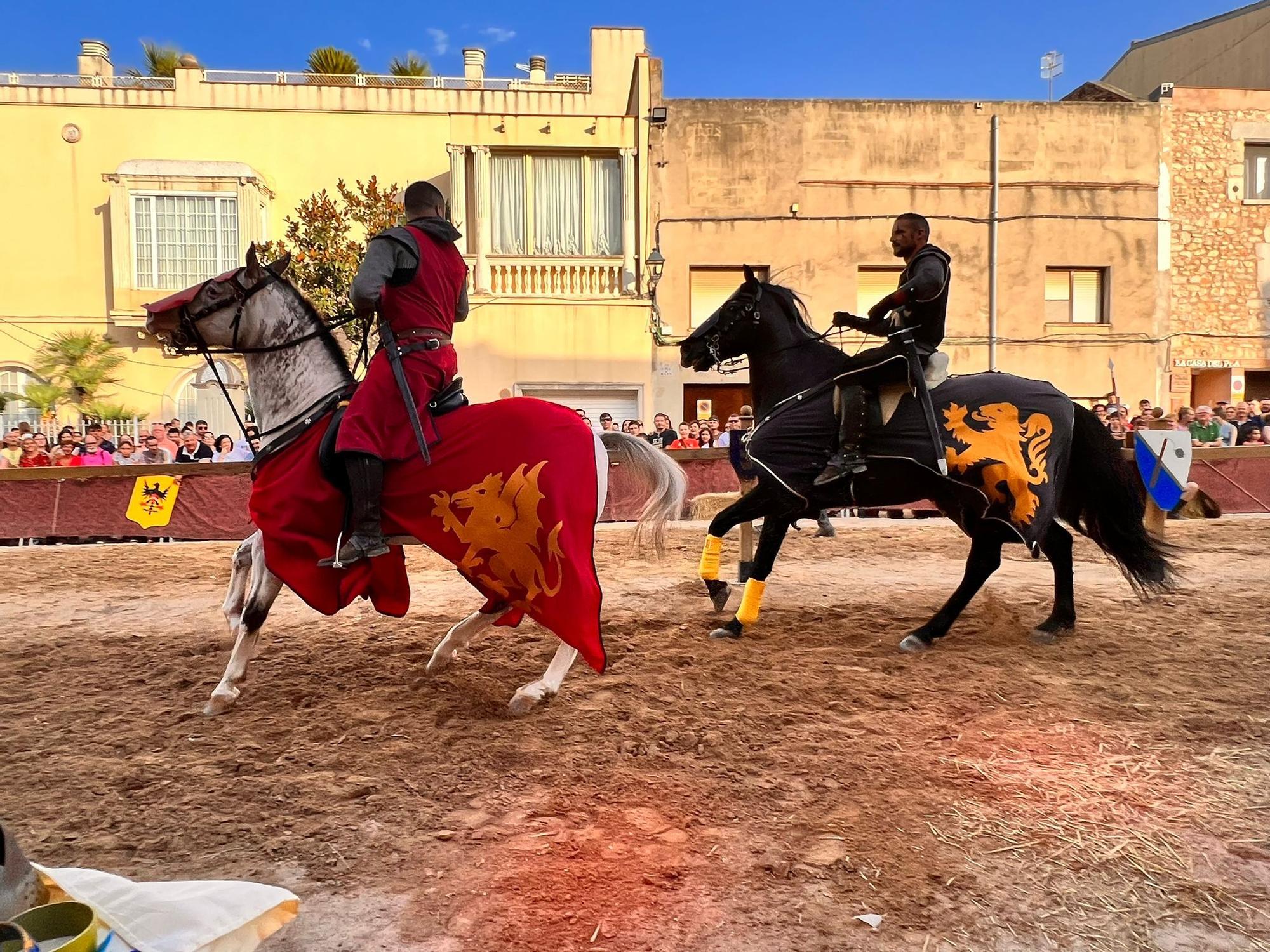 Épicas fotos de combate en el último día de Sant Mateu Medieval