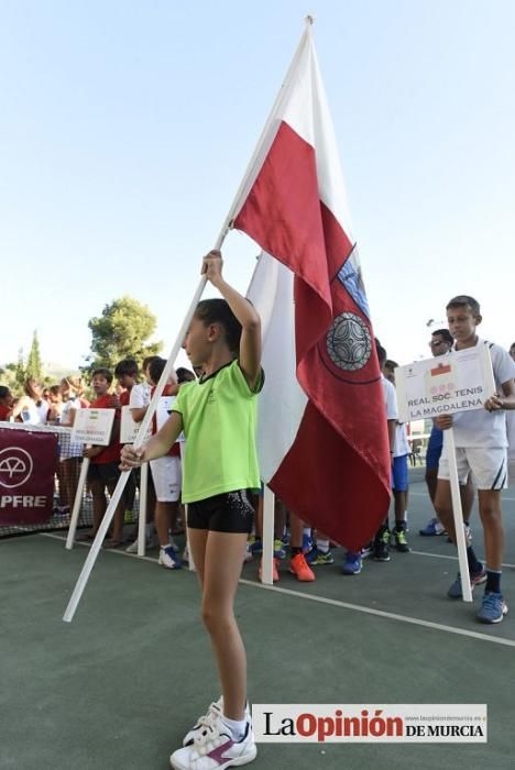 Inauguración del Campeonato Nacional de Tenis Alevín en el Club Cordillera