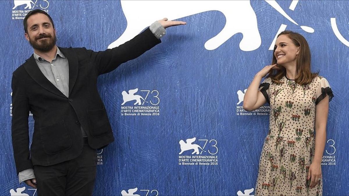 venecia  Pablo Larrain  y  Natalie Portman