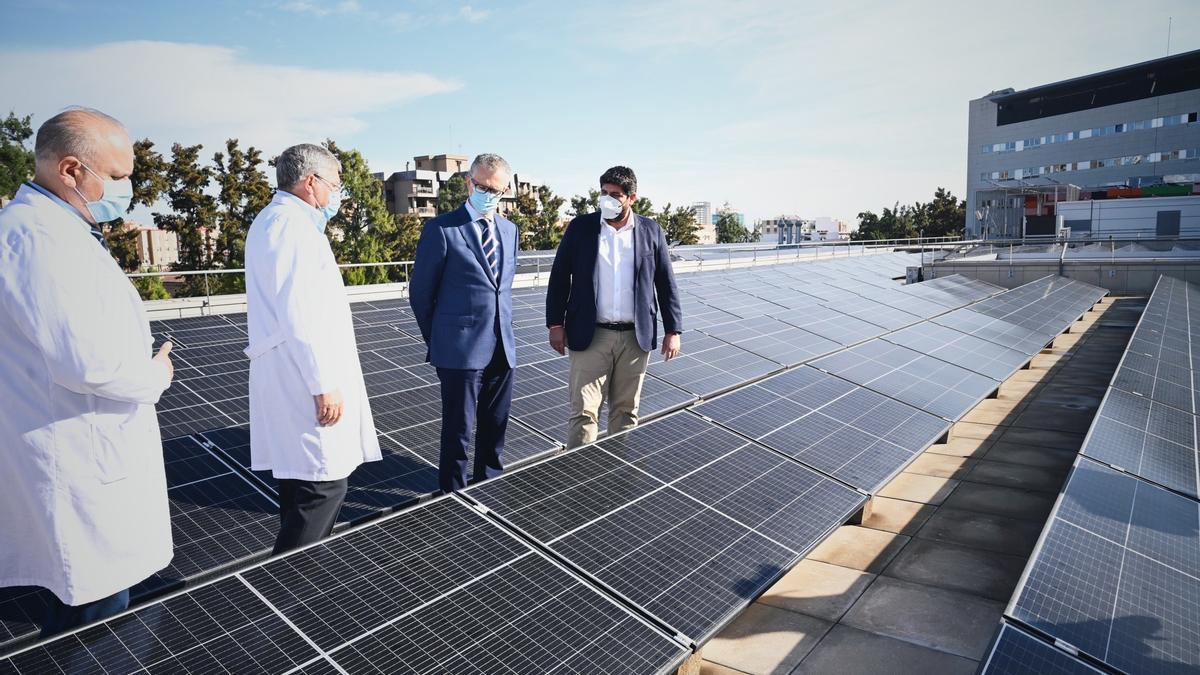 El hospital Reina Sofía de Murcia cuenta con placas solares