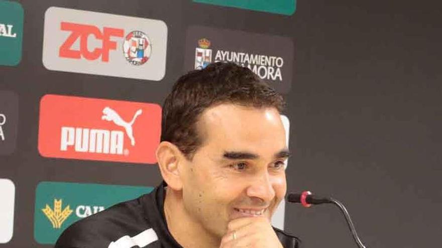 Miguel Losada, entrenador del Zamora CF.