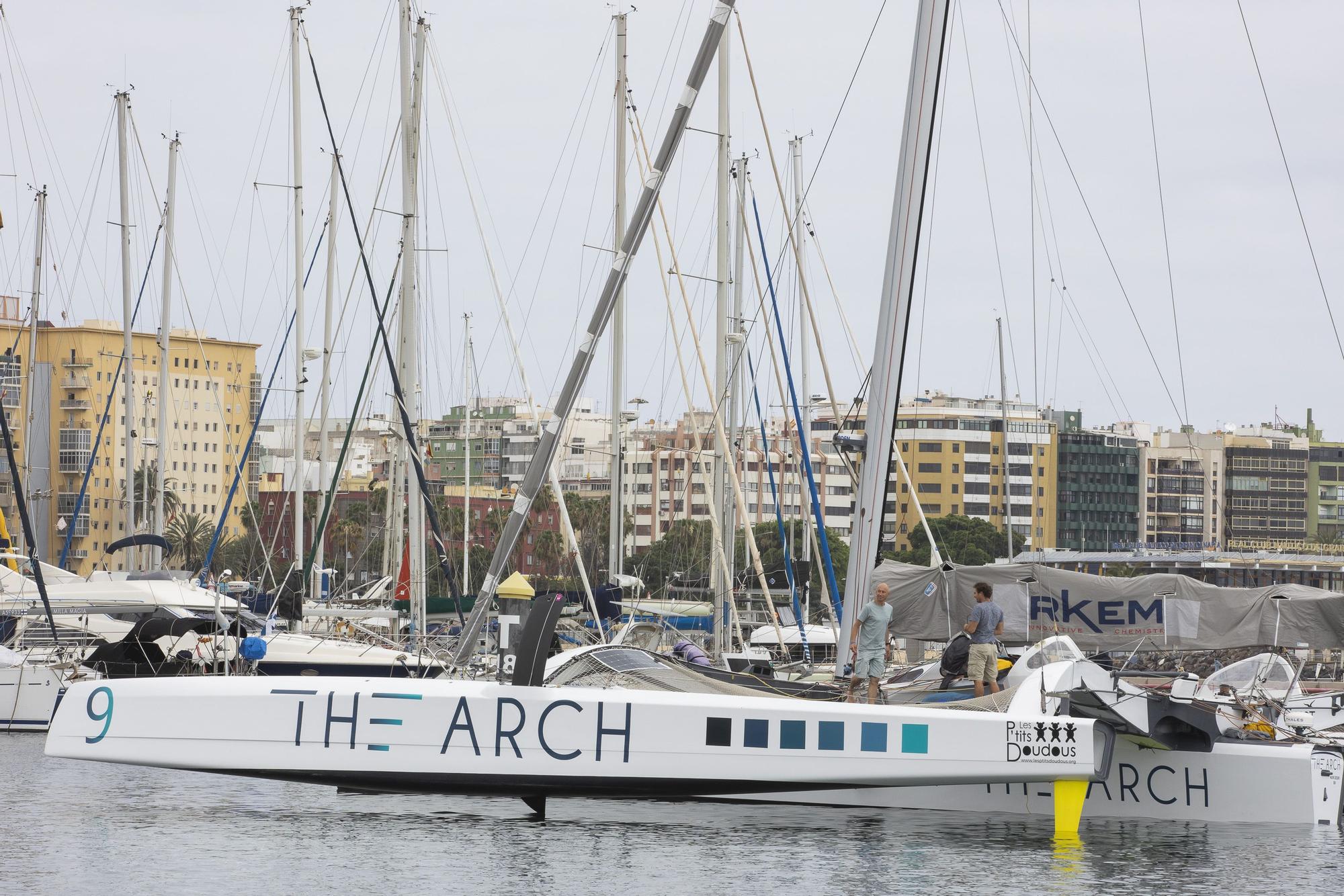 Los trimaranes del Pro Sailing Tour llegan al Muelle Deportivo