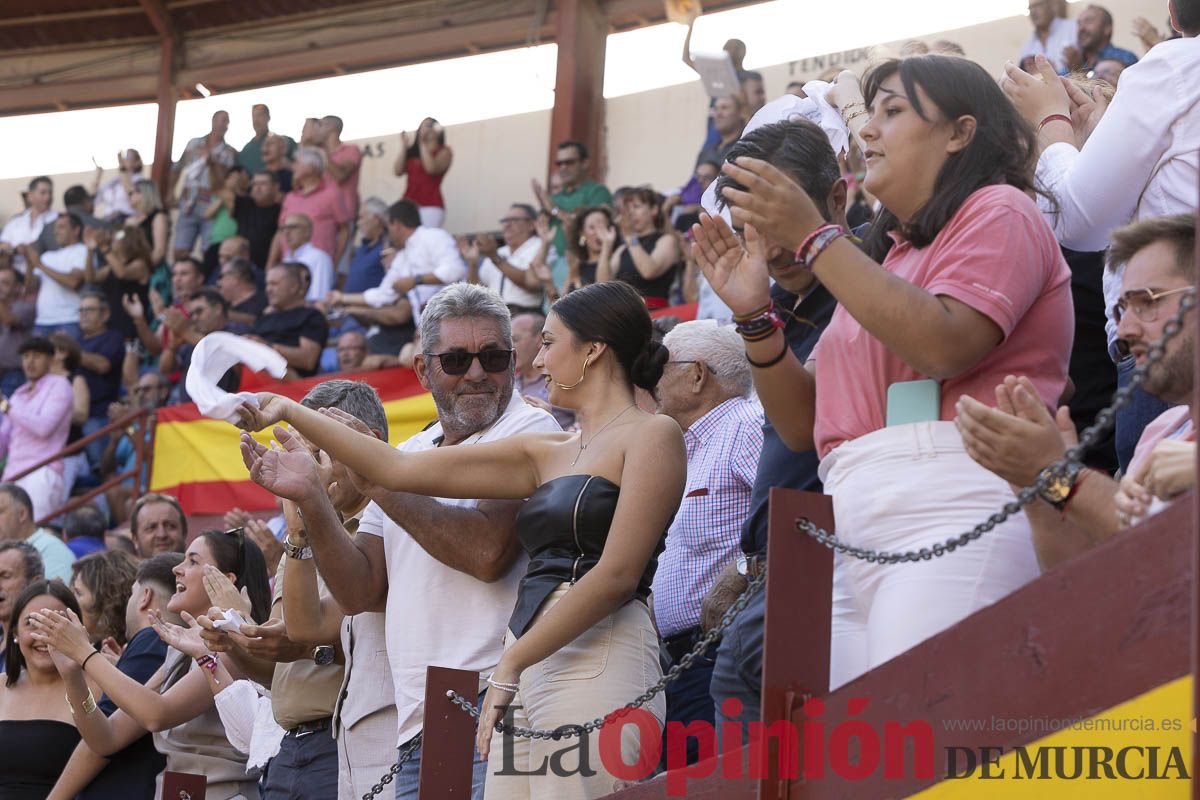 Corrida de toros en Abarán (El Fandi, Emilio de Justo, El Payo)