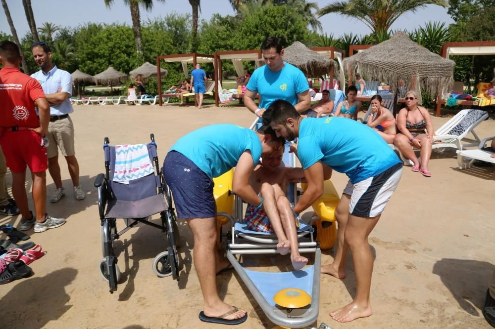 Los "Días de Ocio Azul" ayudan a personas con dive