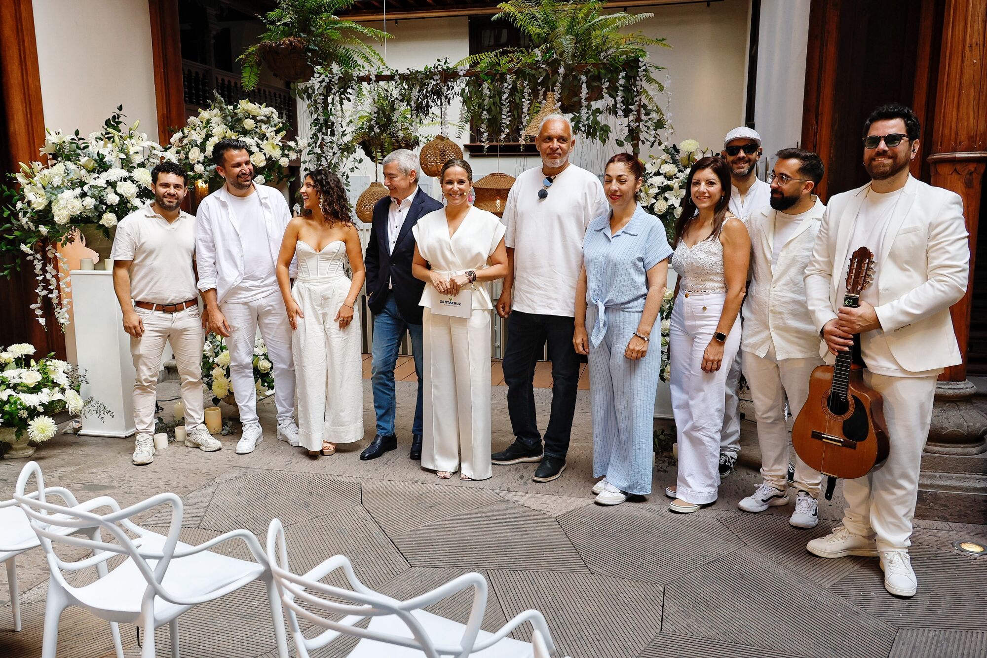 Presentación de la fiesta Bienvenida al Verano en Santa Cruz de Tenerife. 