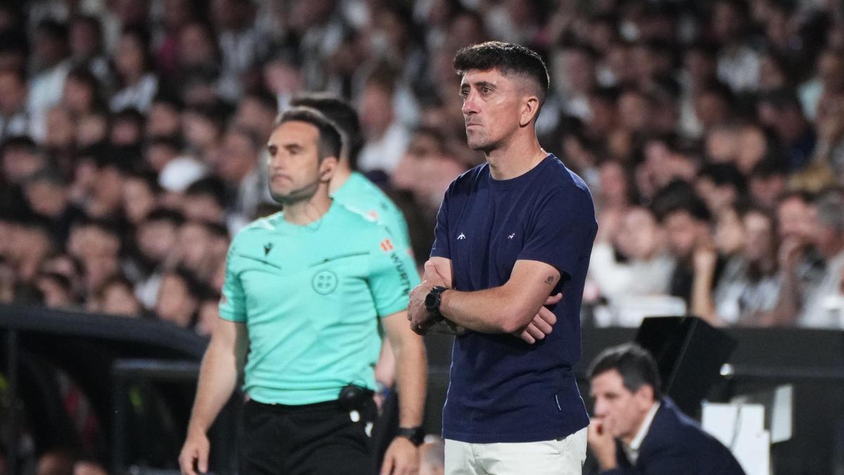 Pablo Hernández, durante el Castellón-Almería