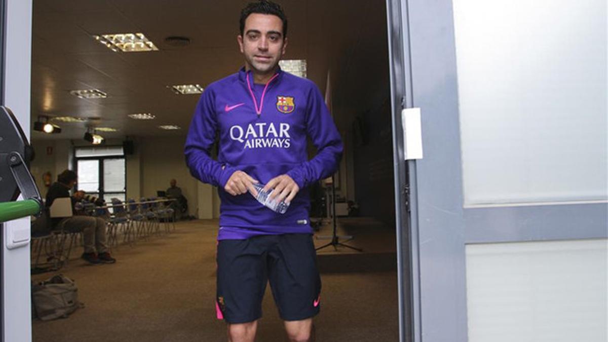 Xavi, satisfecho con el rendimiento que está demostrando el equipo