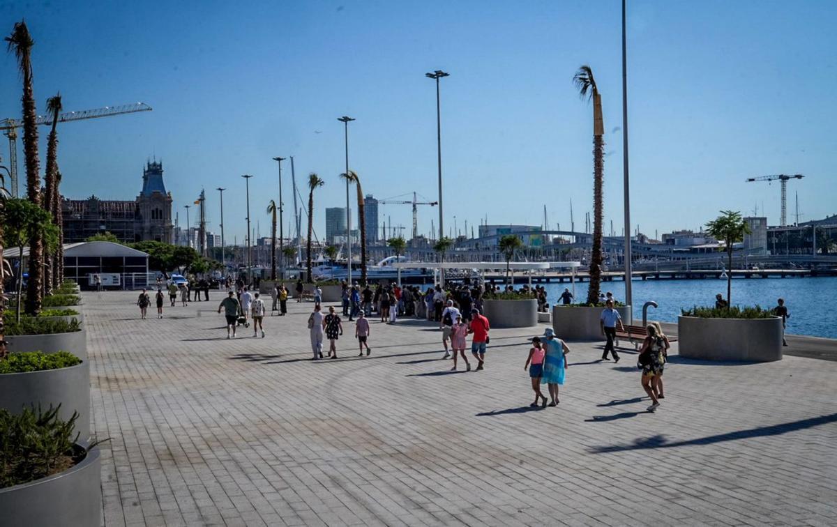 El Moll de les Drassanes s’obre al públic i acosta la Rambla al mar