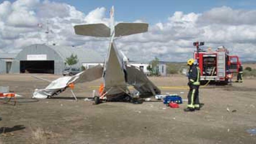 El piloto del ultraligero siniestrado en La Cervera se encuentra grave en el Infanta