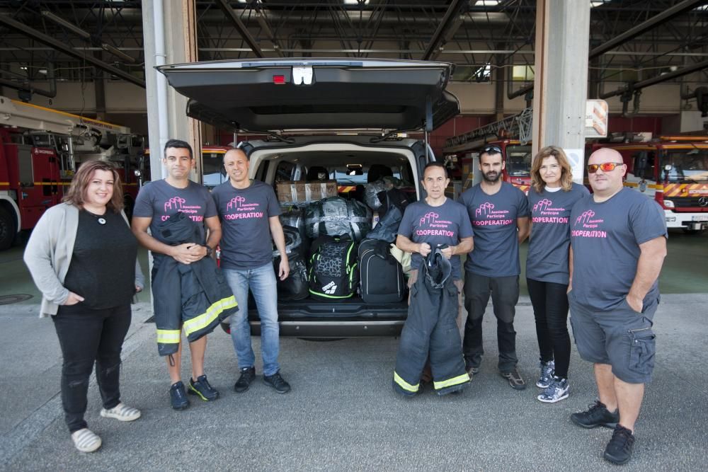 Del parque de Bomberos de A Coruña a Etiopía