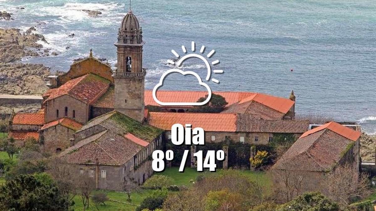 El tiempo en Oia: previsión meteorológica para hoy, viernes 17 de abril