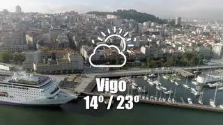 El tiempo en Vigo: previsión meteorológica para hoy, jueves 10 de septiembre