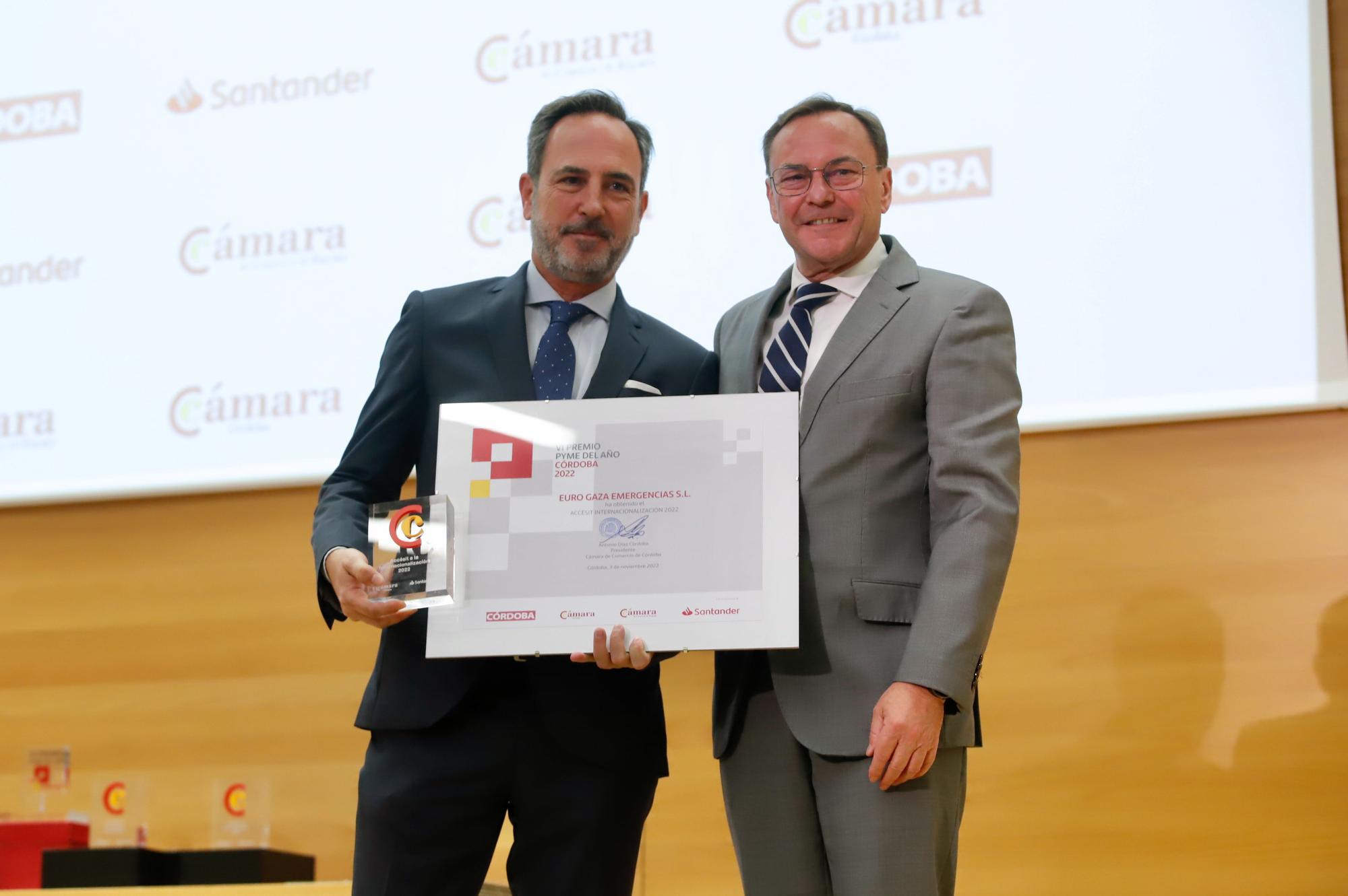 Gala del premio Pyme del Año 2022 de Córdoba