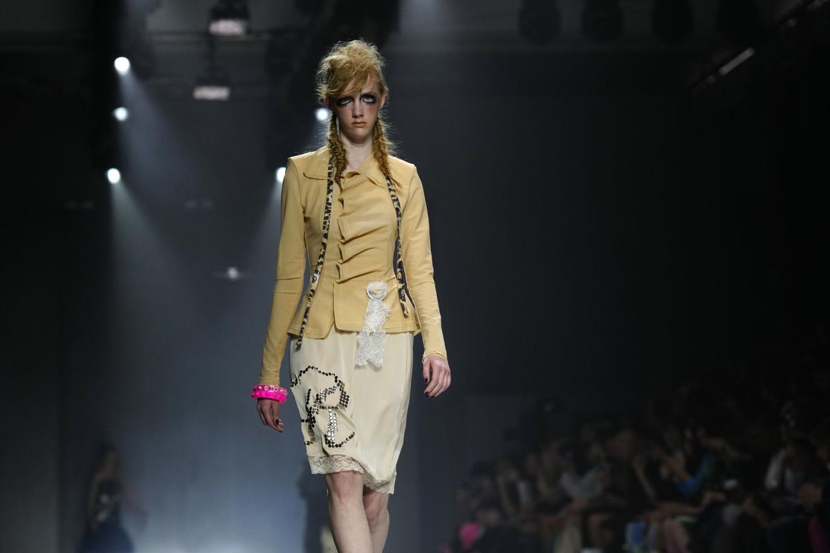 Desfile de la marca Reparto, fundada por Ana Viglione y Margil Peña Desfile de la marca Reparto, fundada por Ana Viglione y Margil Peña