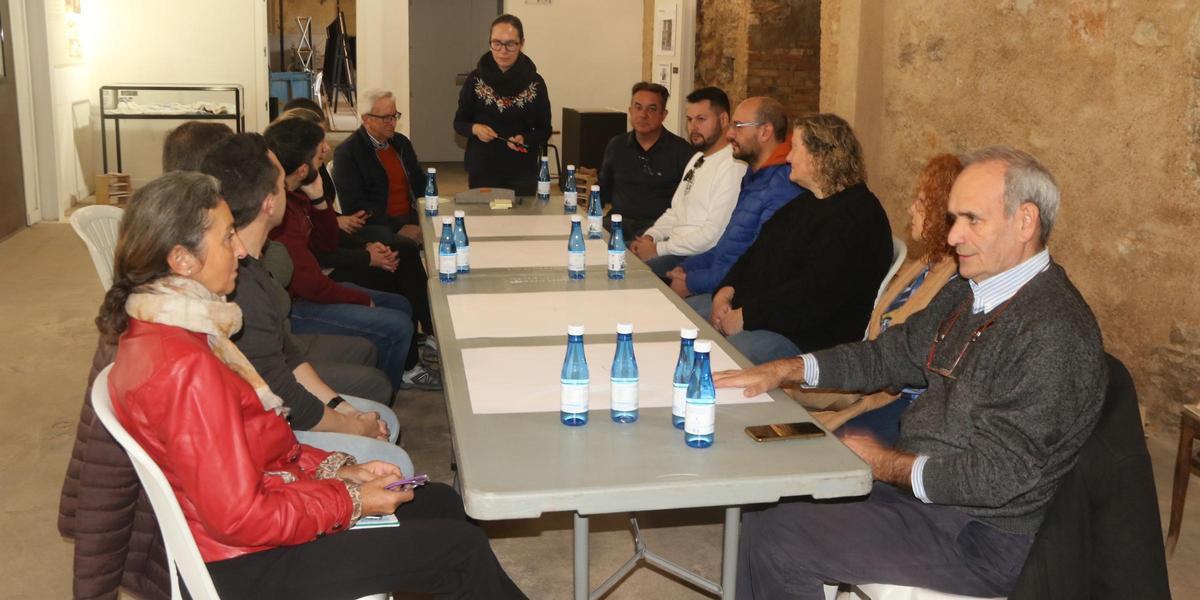 Reunión del programa de extensión universitaria vinculado con el Museo de la Cerámica y la Real Fábrica de l’Alcora.