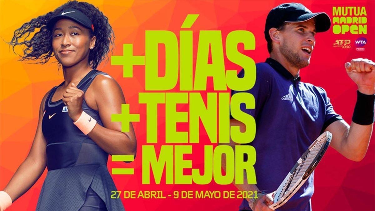 El Mutua Madrid Open anuncia sus cambios con este cartel