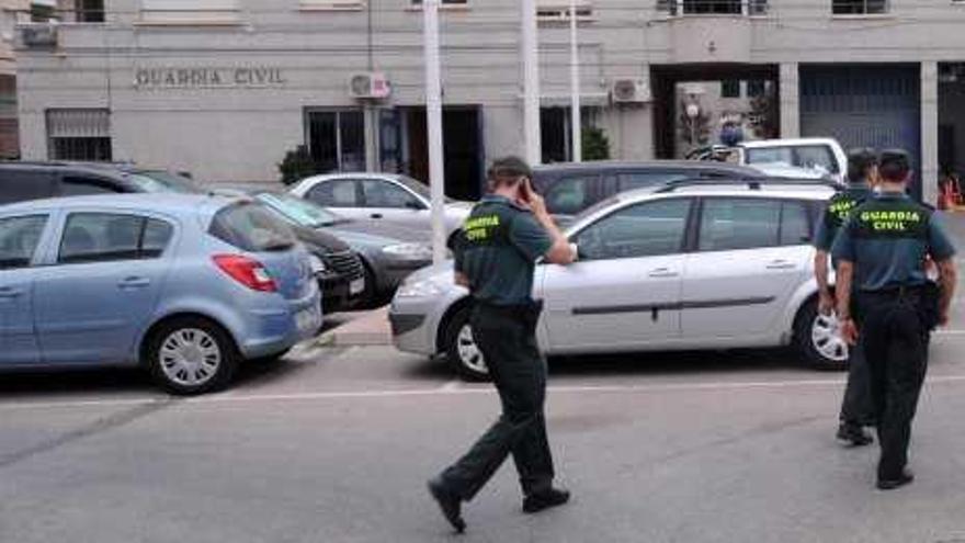 Imagen del cuartel de la Guardia Civil.