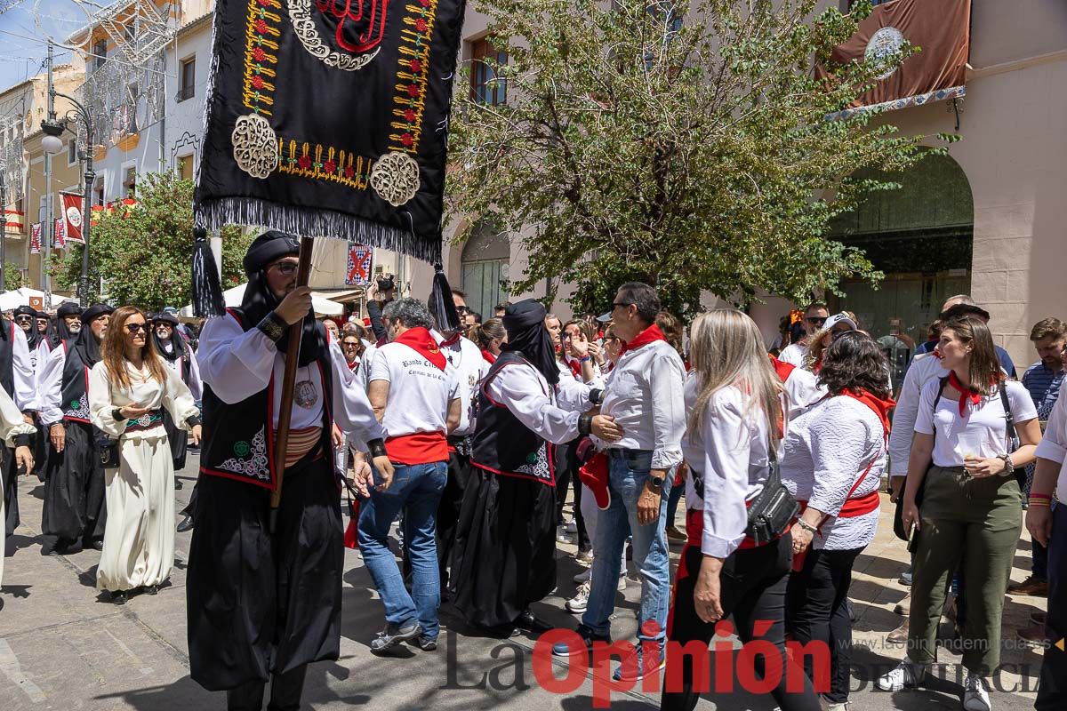 Moros y Cristianos en la mañana del dos de mayo en Caravaca