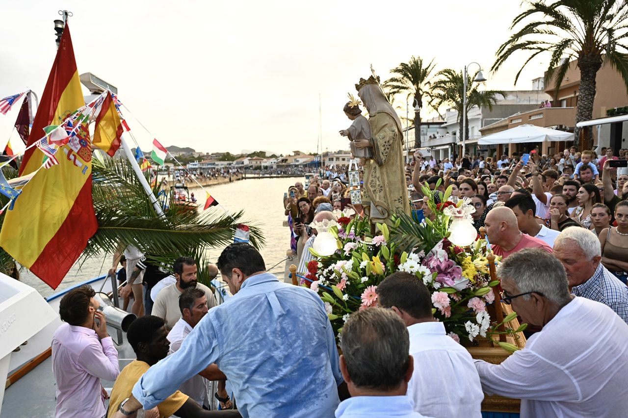 Todas las imágenes de la Virgen del Mar en sus homenajes en la Región