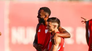 Última sesión del Sevilla antes de jugar con el Sunderland