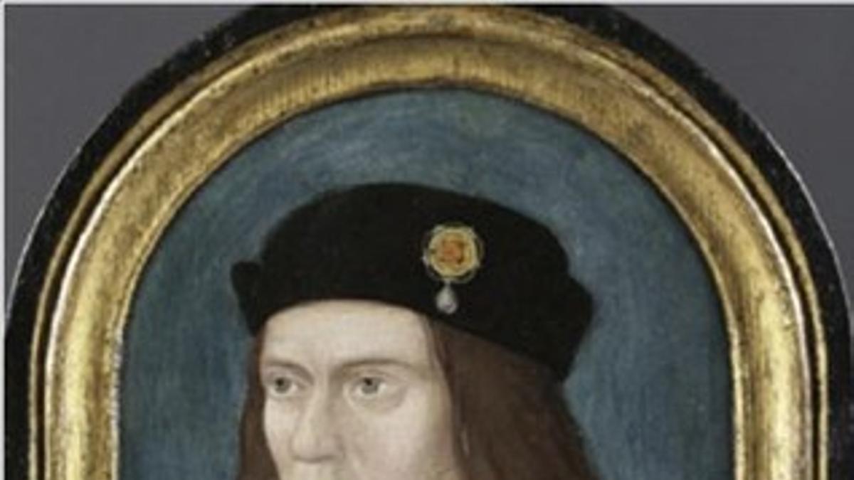 Retrato del Ricardo III, que reinó fugazmente en Inglaterra a finales del siglo XV