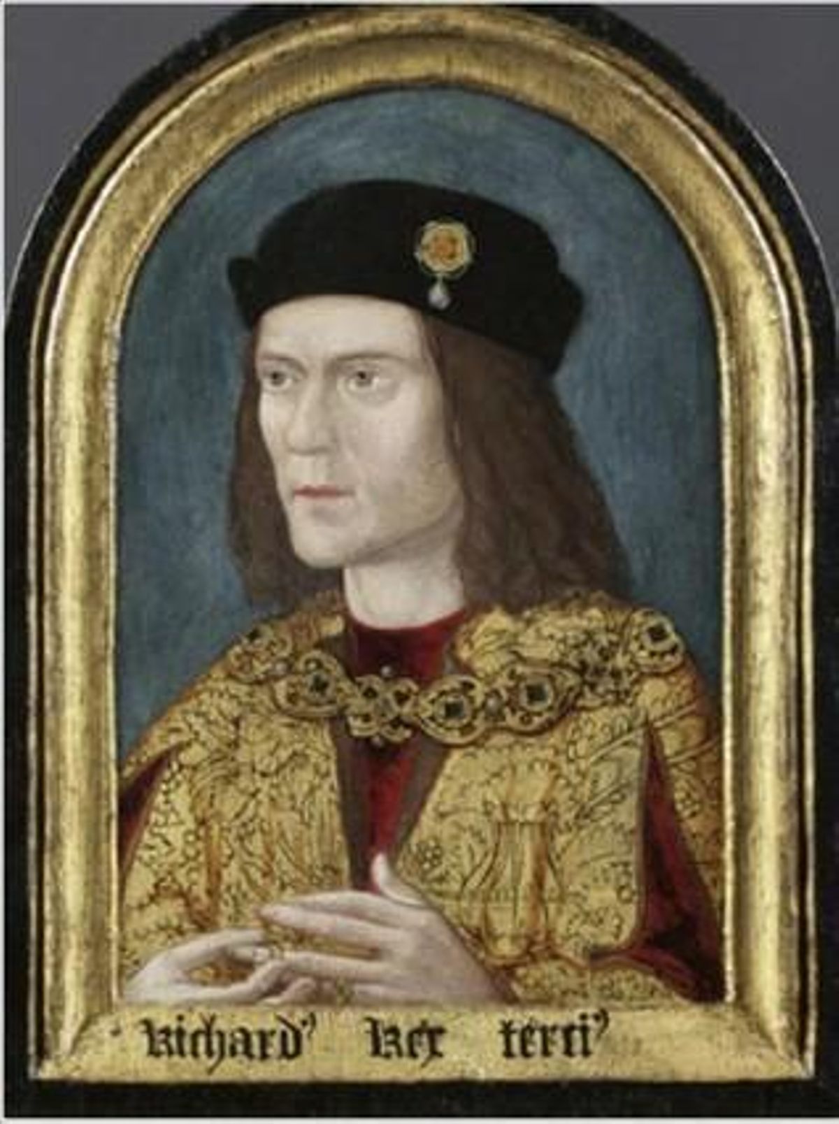 Retrat de Ricard III, que va regnar fugaçment a Anglaterra a finals del segle XV.