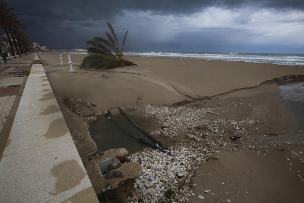 Fuertes lluvias en Alicante